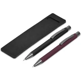 Oberlin Ball Pen & Pencil Set Maroon